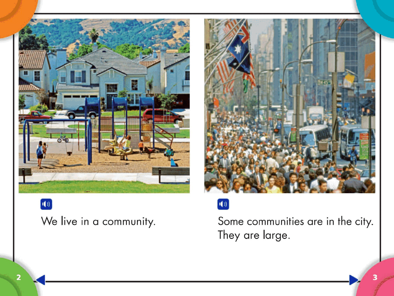 Pearson 0-6岁低幼读物My Neighborhood.pdf，第3页预览