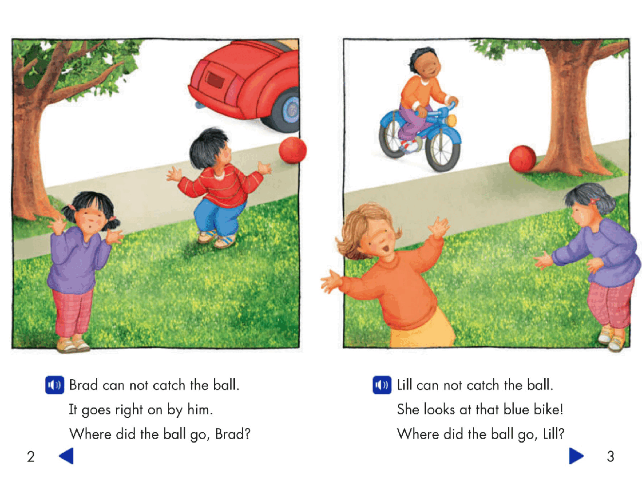 Pearson 0-6岁低幼读物Catch That Ball.pdf,第3页预览