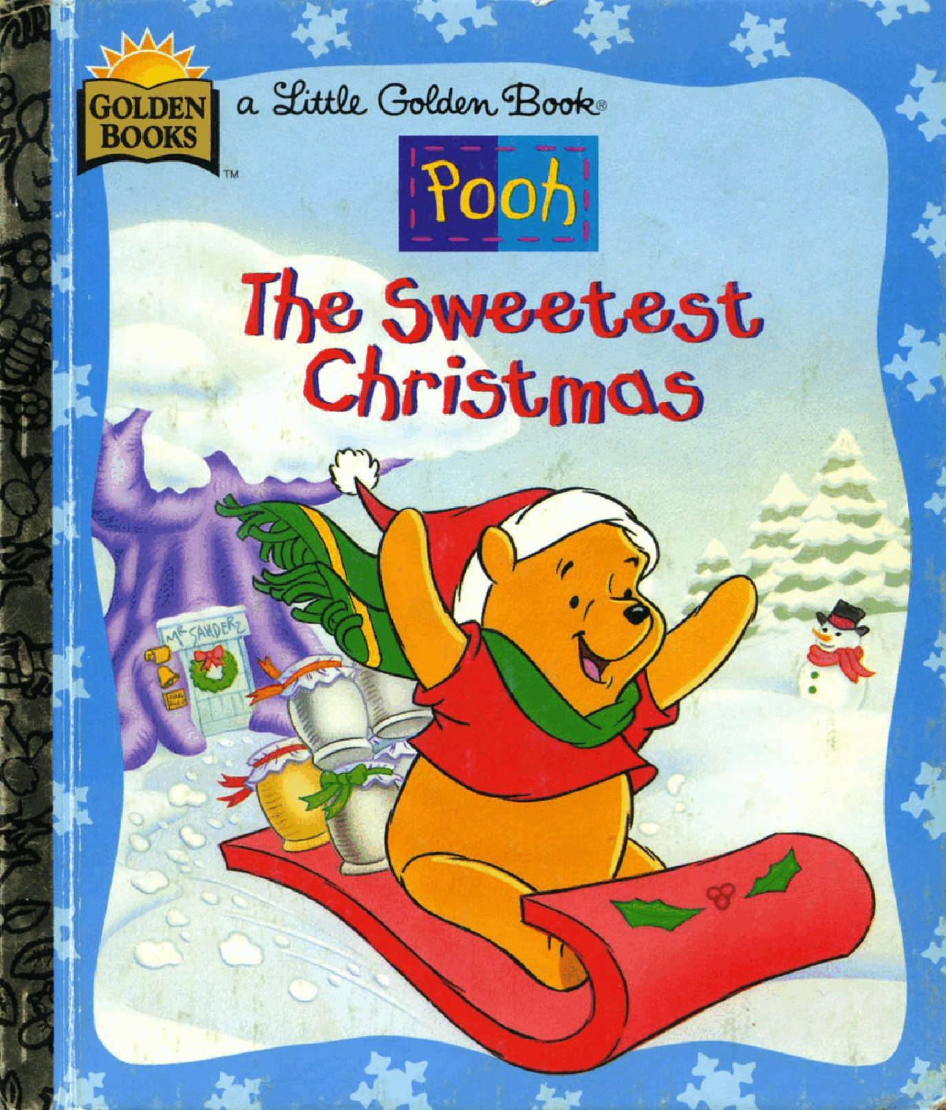 Pooh - The Sweetest Christmas (Little Golden Book) (GOLIATHscans).pdf,第1页预览