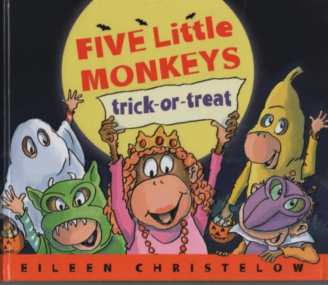 五只小猴子Five little monkeys trick-or-treat.pdf,第1页预览