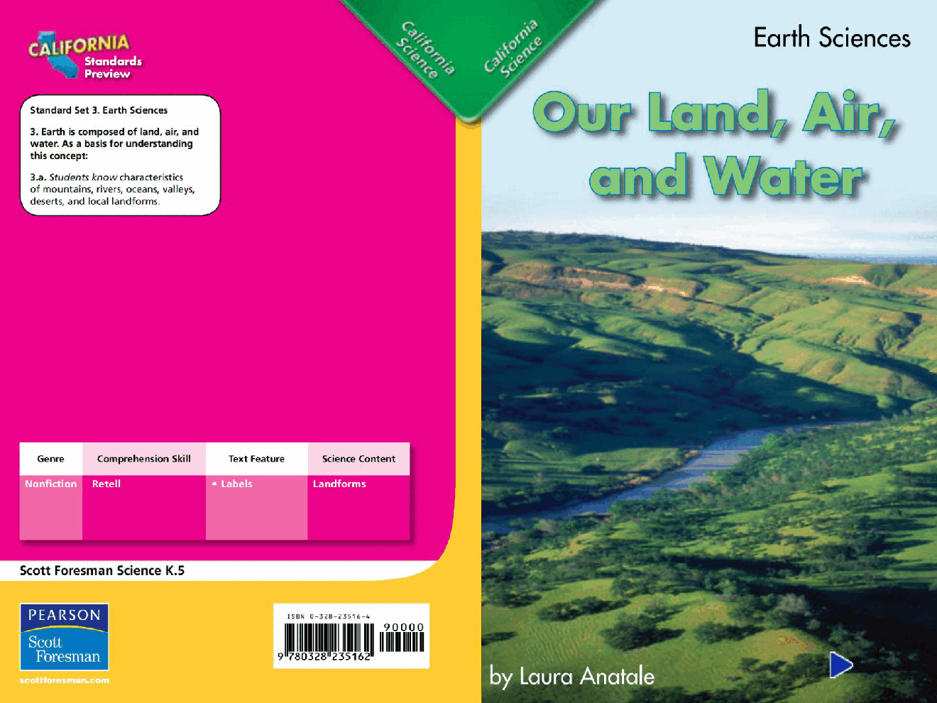 Pearson 0-6岁低幼读物Our Land, Air, and Water.pdf,第1页预览