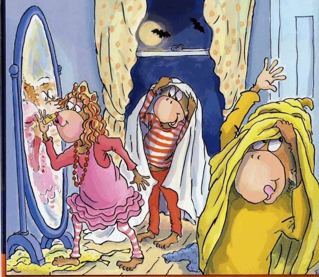 五只小猴子Five little monkeys trick-or-treat.pdf,第3页预览