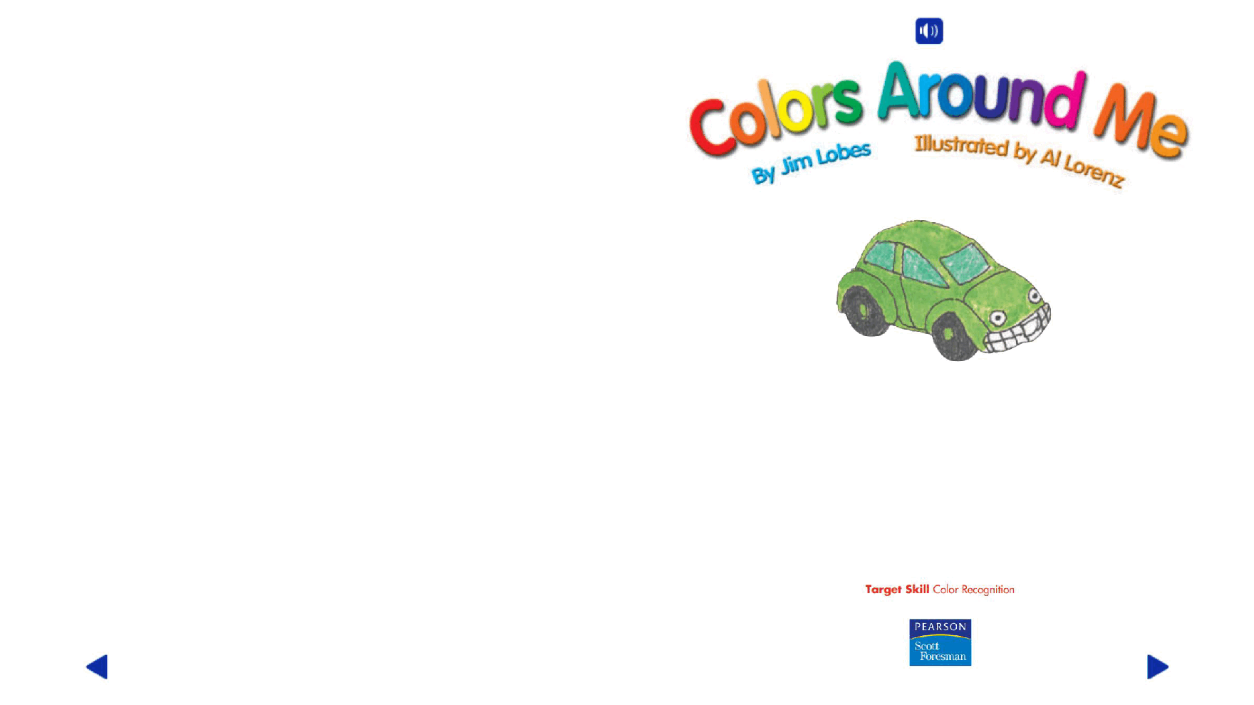 Pearson 0-6岁低幼读物Colors Around Me.pdf,第2页预览