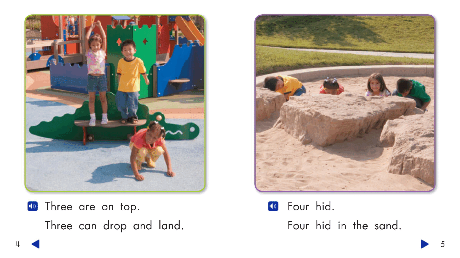 Pearson 0-6岁低幼读物One, Two, Three, Four, Five!.pdf,第4页预览