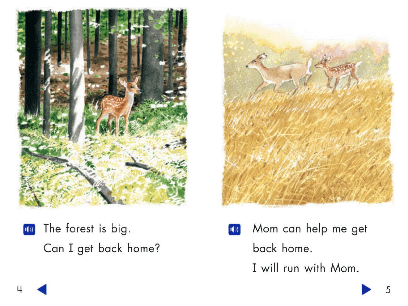 Pearson 0-6岁低幼读物The Fawn.pdf，第4页预览