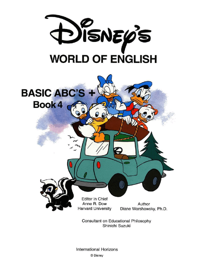 迪斯尼精美绘本12本Disney's World Of English Book 04.pdf,第1页预览