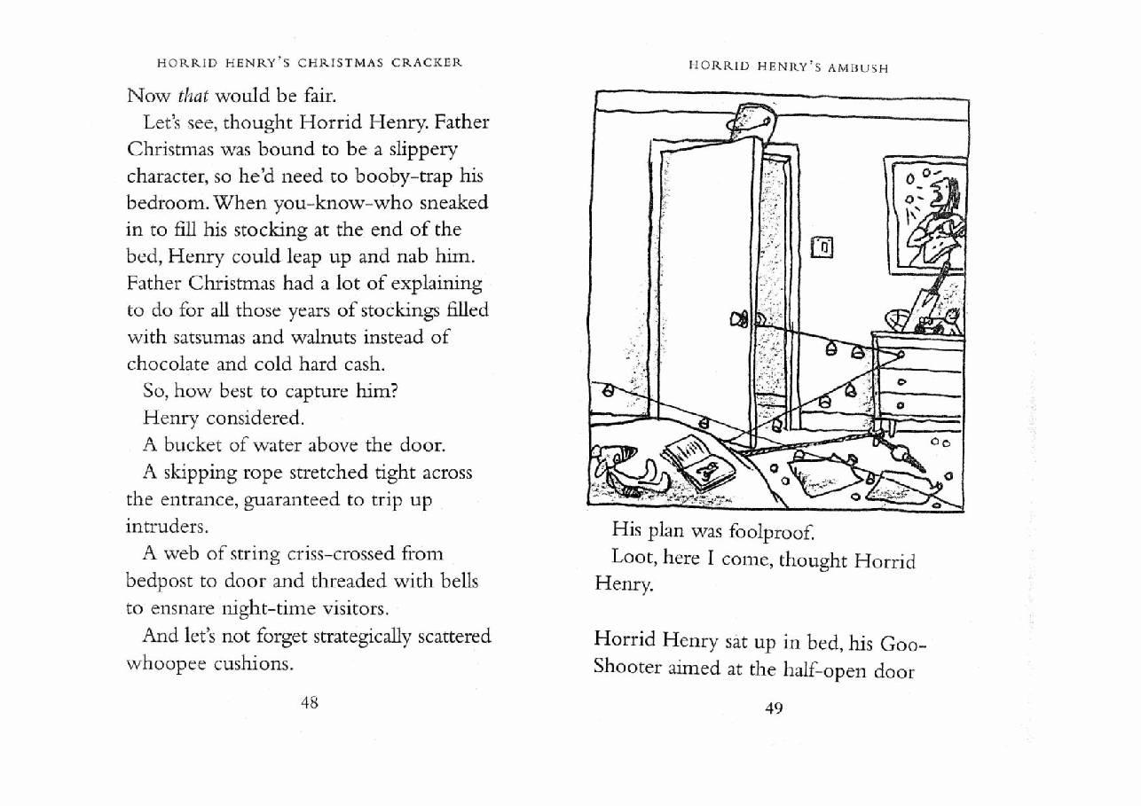 调皮的亨利英文绘本3 Horrid Henry's Ambush.pdf,第4页预览