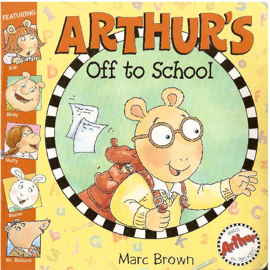 Arthur色彩更亮的系列—Arthur__s_off_to_school.pdf,第1页预览
