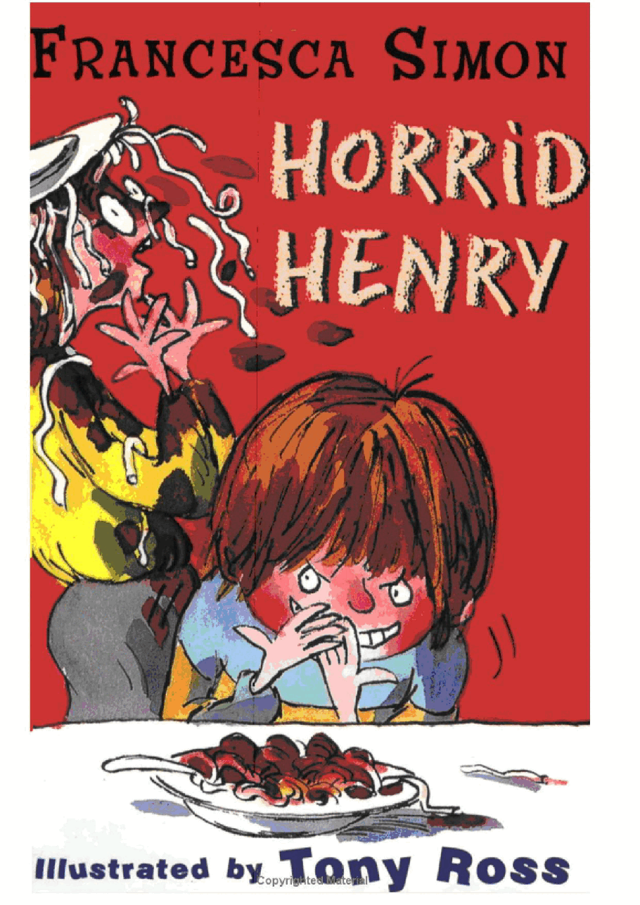 调皮的亨利英文绘本04 Horrid Henry's Holiday.pdf，第1页预览