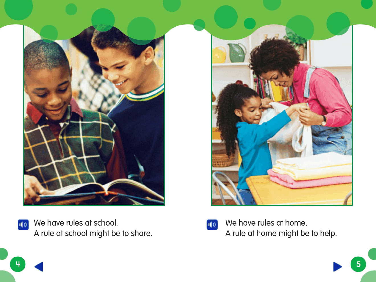Pearson 0-6岁低幼读物Why We Have Rules.pdf，第4页预览