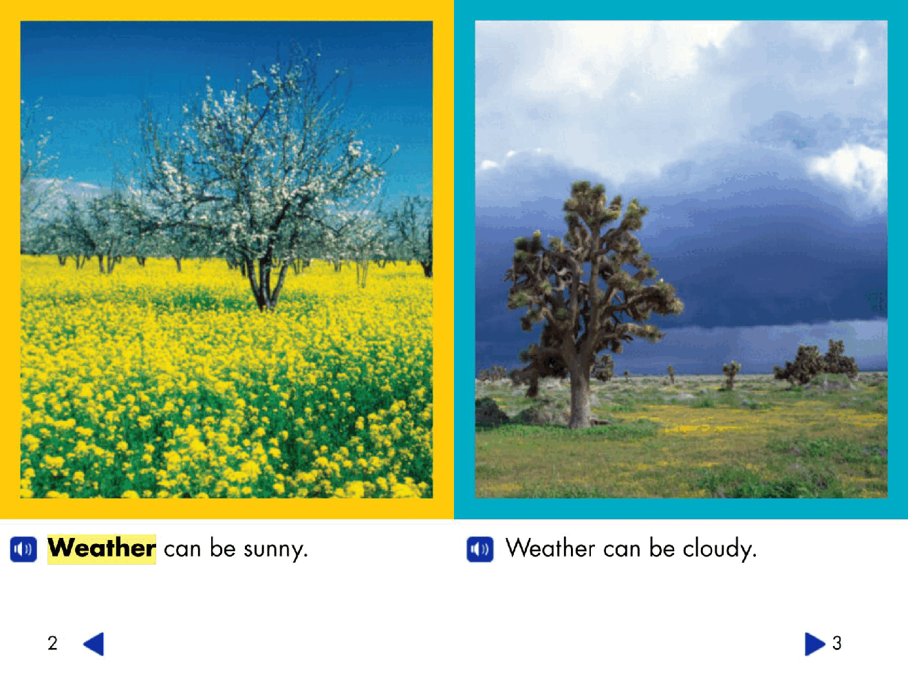 Pearson 0-6岁低幼读物Weather.pdf,第3页预览
