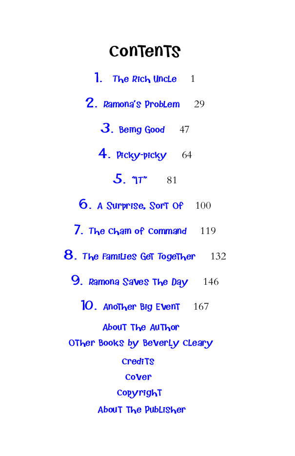 Beverly Cleary eBooks 29本Ramona Forever.pdf,第3页预览