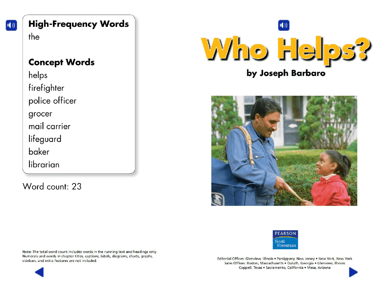 Pearson 0-6岁低幼读物Who Helps.pdf，第2页预览