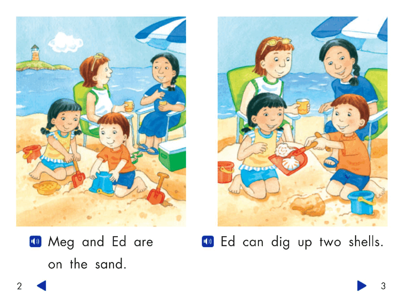 Pearson 0-6岁低幼读物Two and Three.pdf，第3页预览