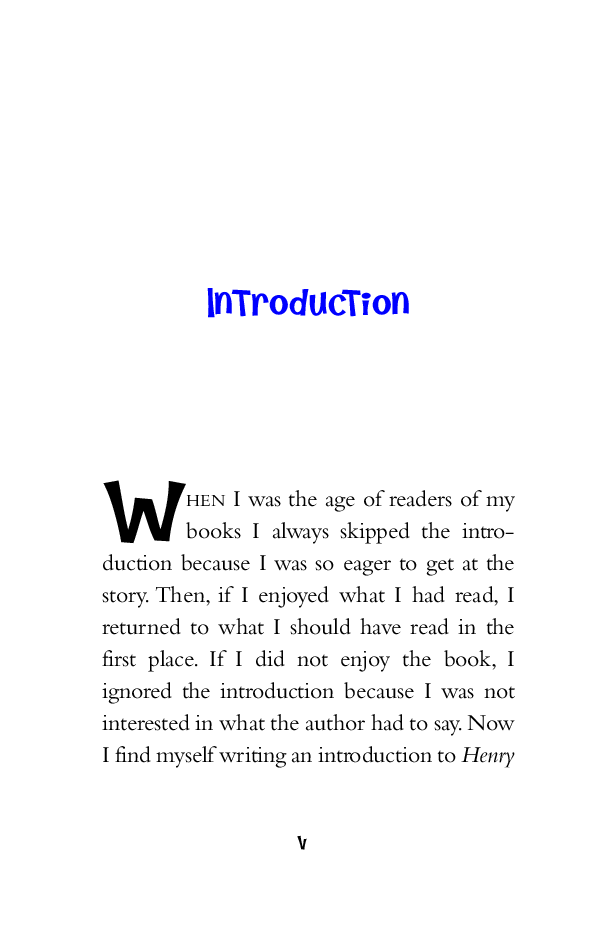 Beverly Cleary eBooks 29本Henry Huggins.pdf,第4页预览