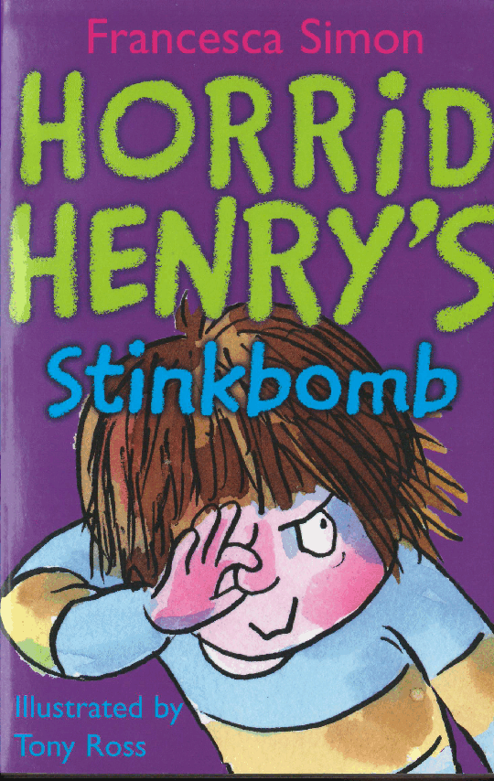 调皮的亨利英文绘本Horrid Henry's Stinkbomb (2002).pdf，第1页预览