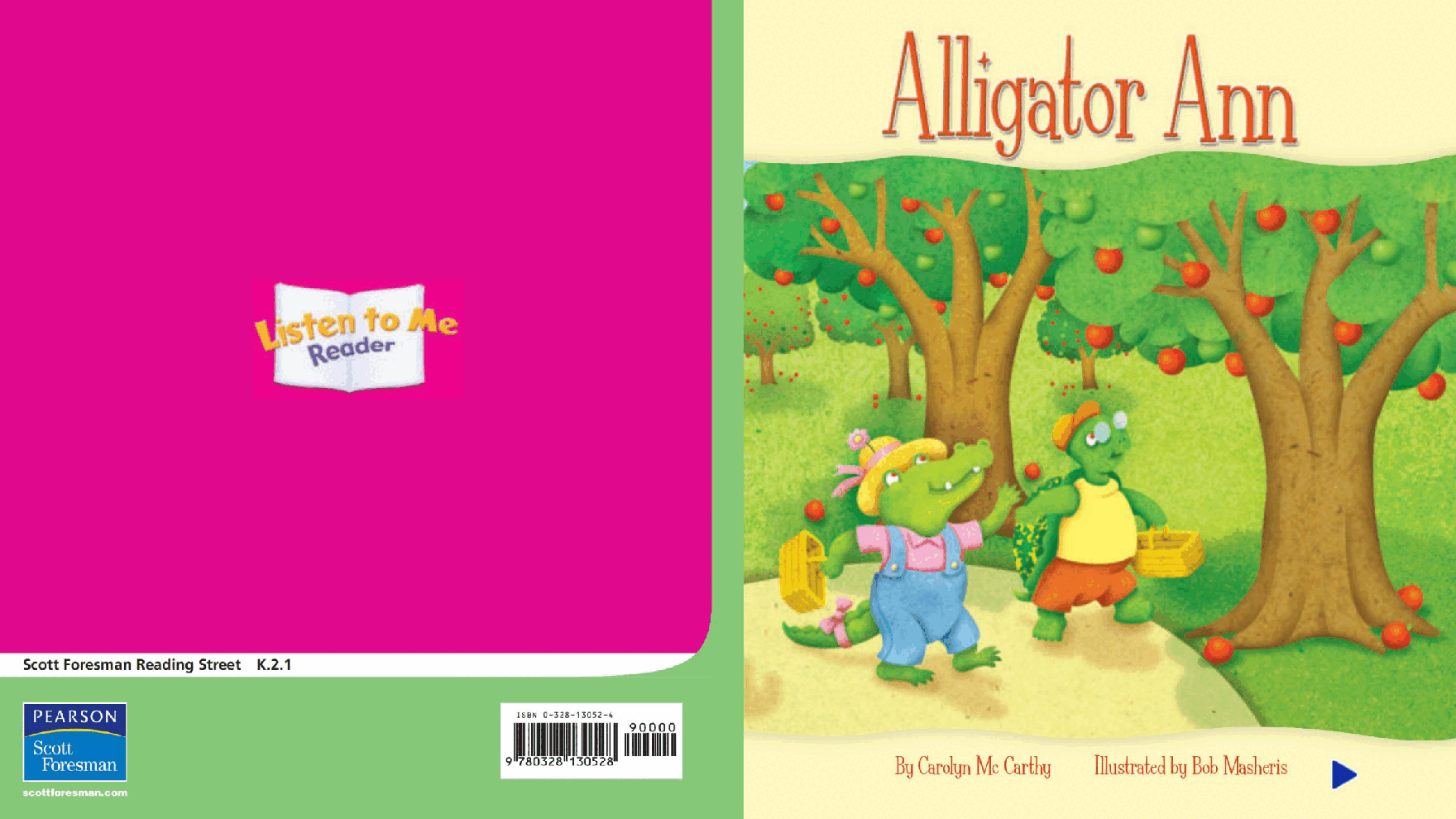 Pearson 0-6岁低幼读物Alligator Ann.pdf，第1页预览