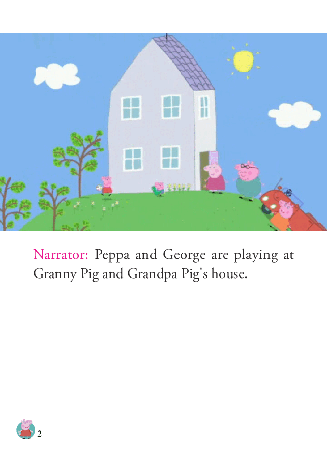 粉红猪小妹第1季52本自制绘本S1-10_Gardening.pdf,第2页预览