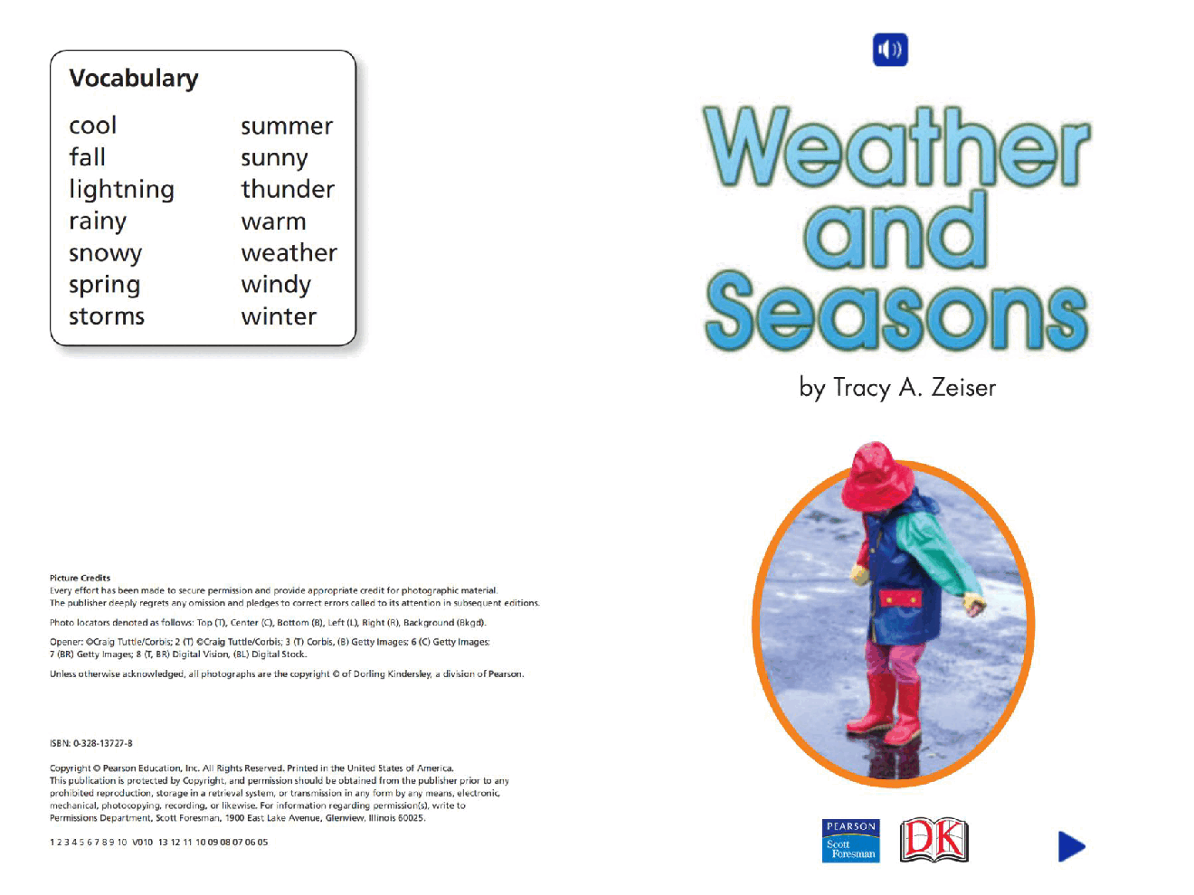 Pearson 0-6岁低幼读物Weather and Seasons.pdf,第2页预览