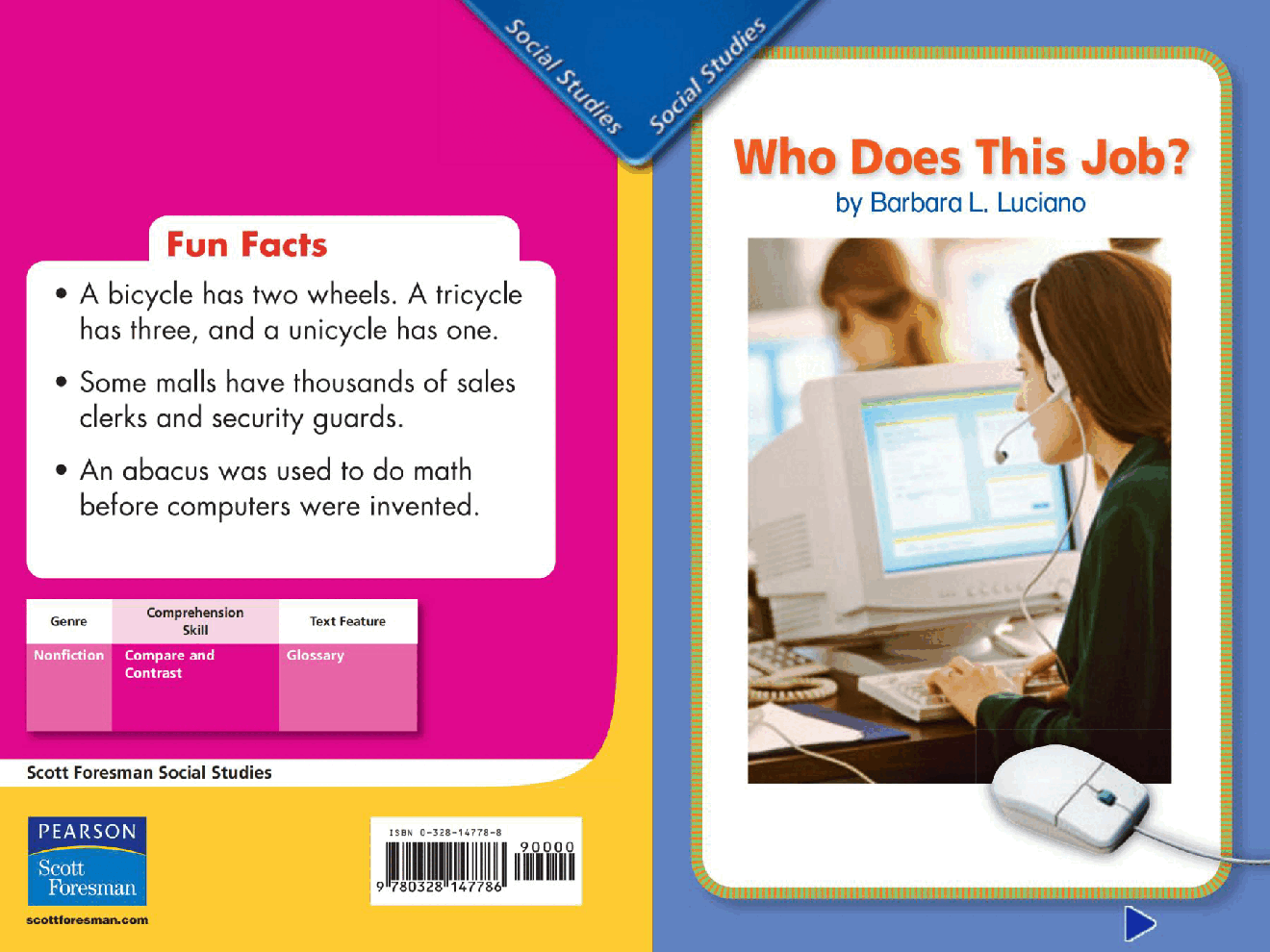 Pearson 0-6岁低幼读物Who Does This Job.pdf,第1页预览