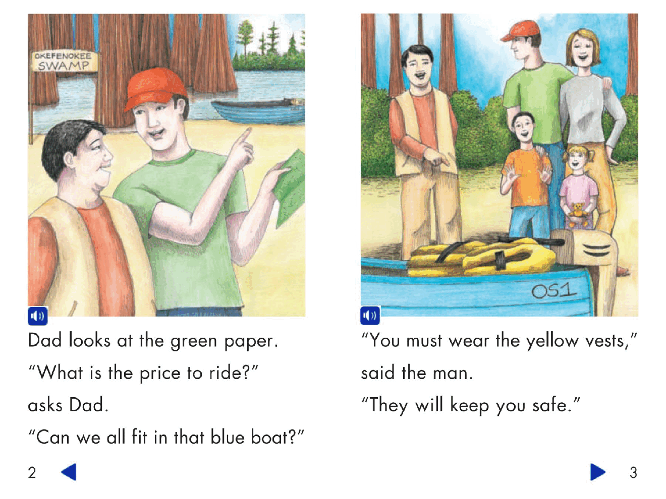 Pearson 0-6岁低幼读物Let's Ride.pdf，第3页预览