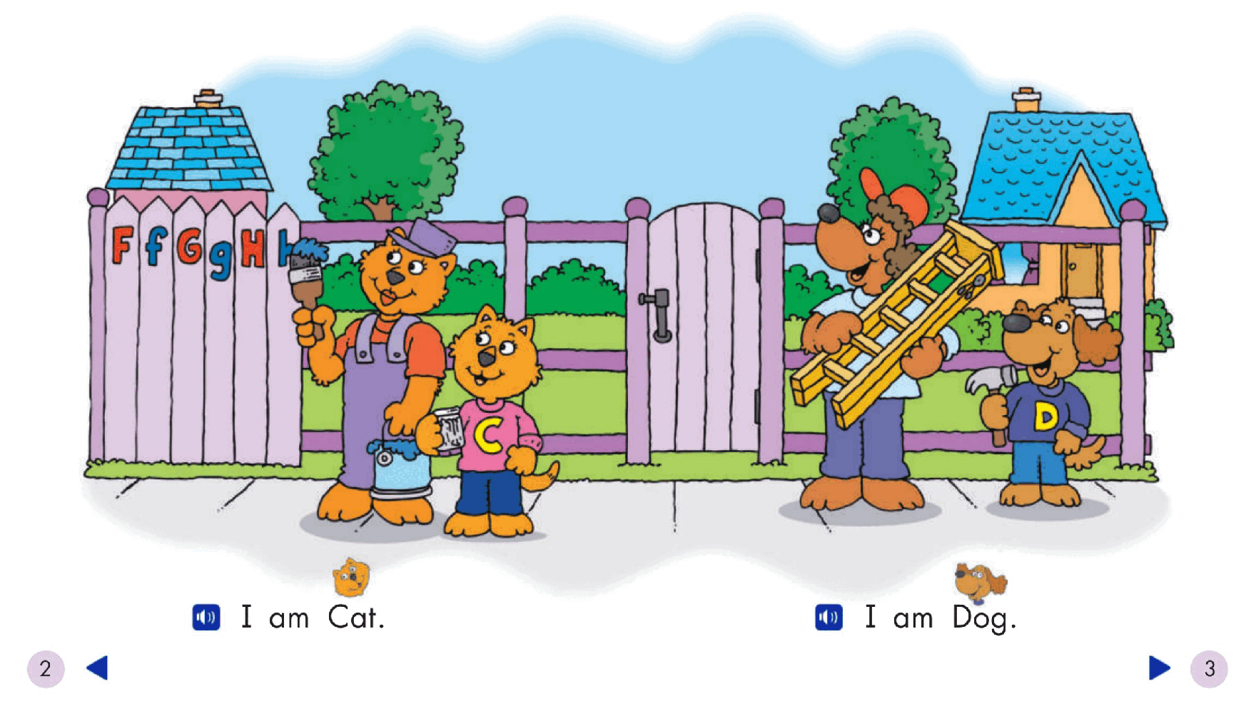 Pearson 0-6岁低幼读物K_OLR_1.2 Cat and Dog Work Together.pdf,第3页预览
