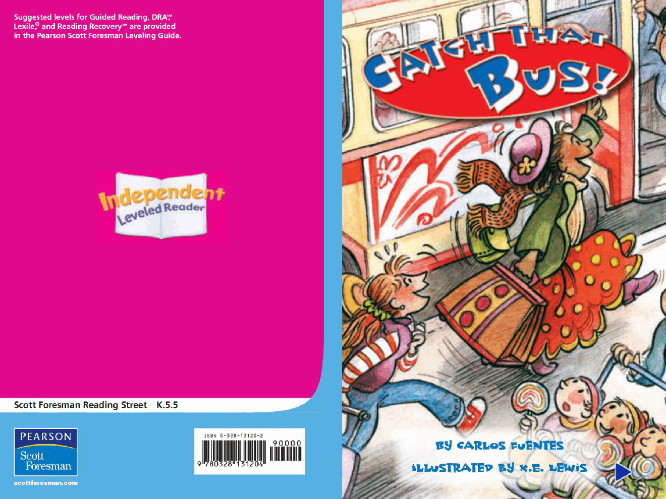 Pearson 0-6岁低幼读物Catch That Bus!.pdf,第1页预览