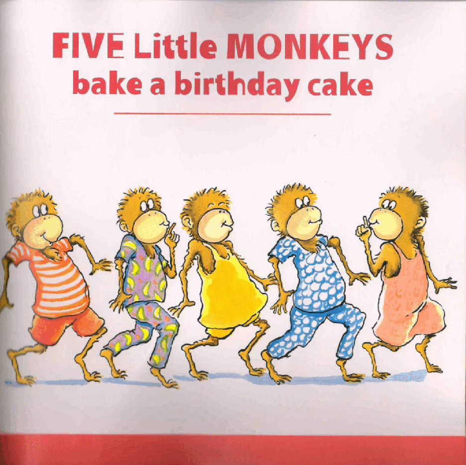 五只小猴子bake_a_birthday_cake.pdf，第1页预览