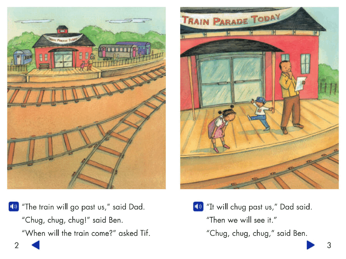 Pearson 0-6岁低幼读物Chug-Chug-Chug!.pdf,第3页预览