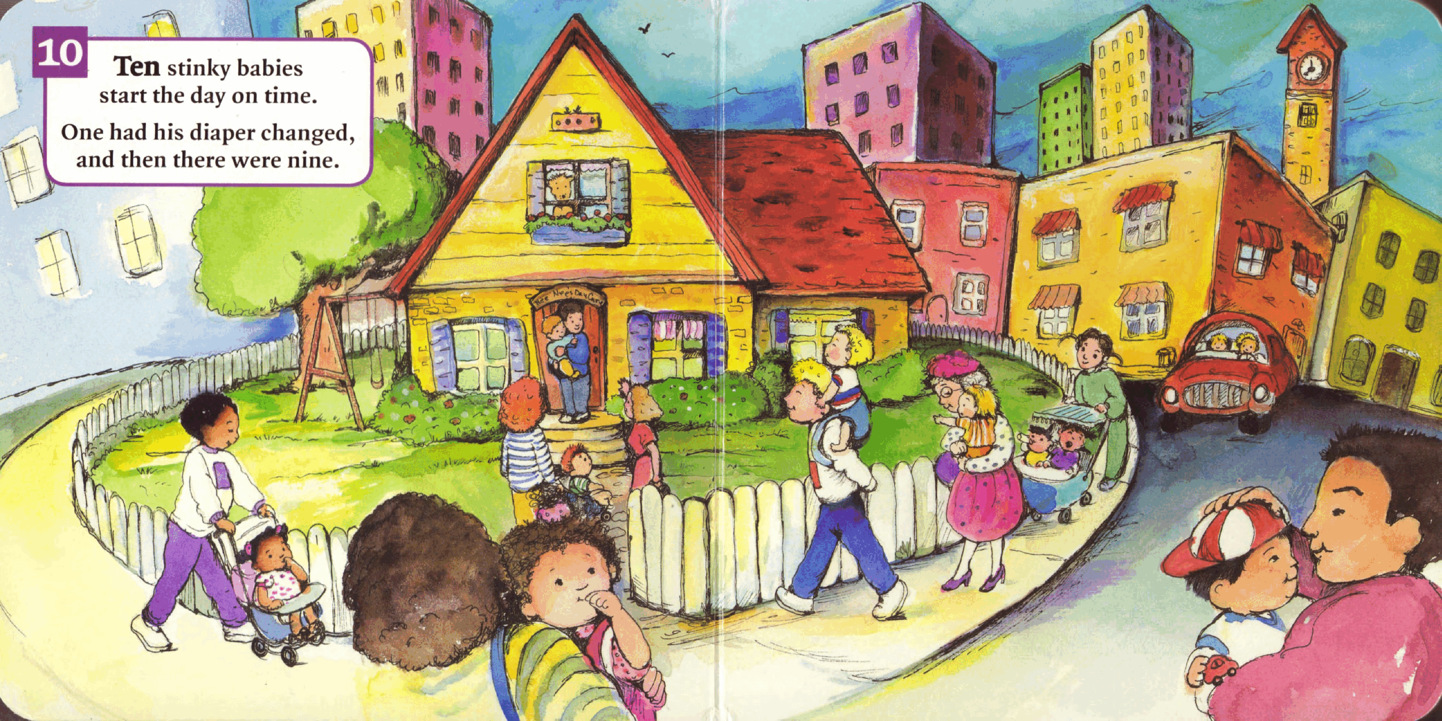 Ten Stinky Babies (2004.Tricycle Press)(1).pdf,第2页预览