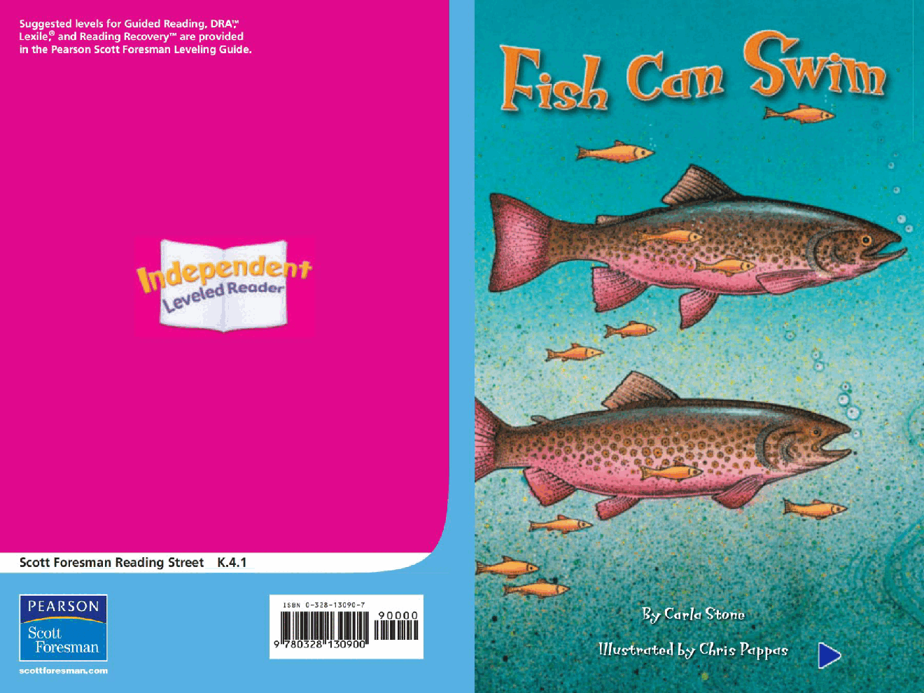 Pearson 0-6岁低幼读物Fish Can Swim.pdf,第1页预览