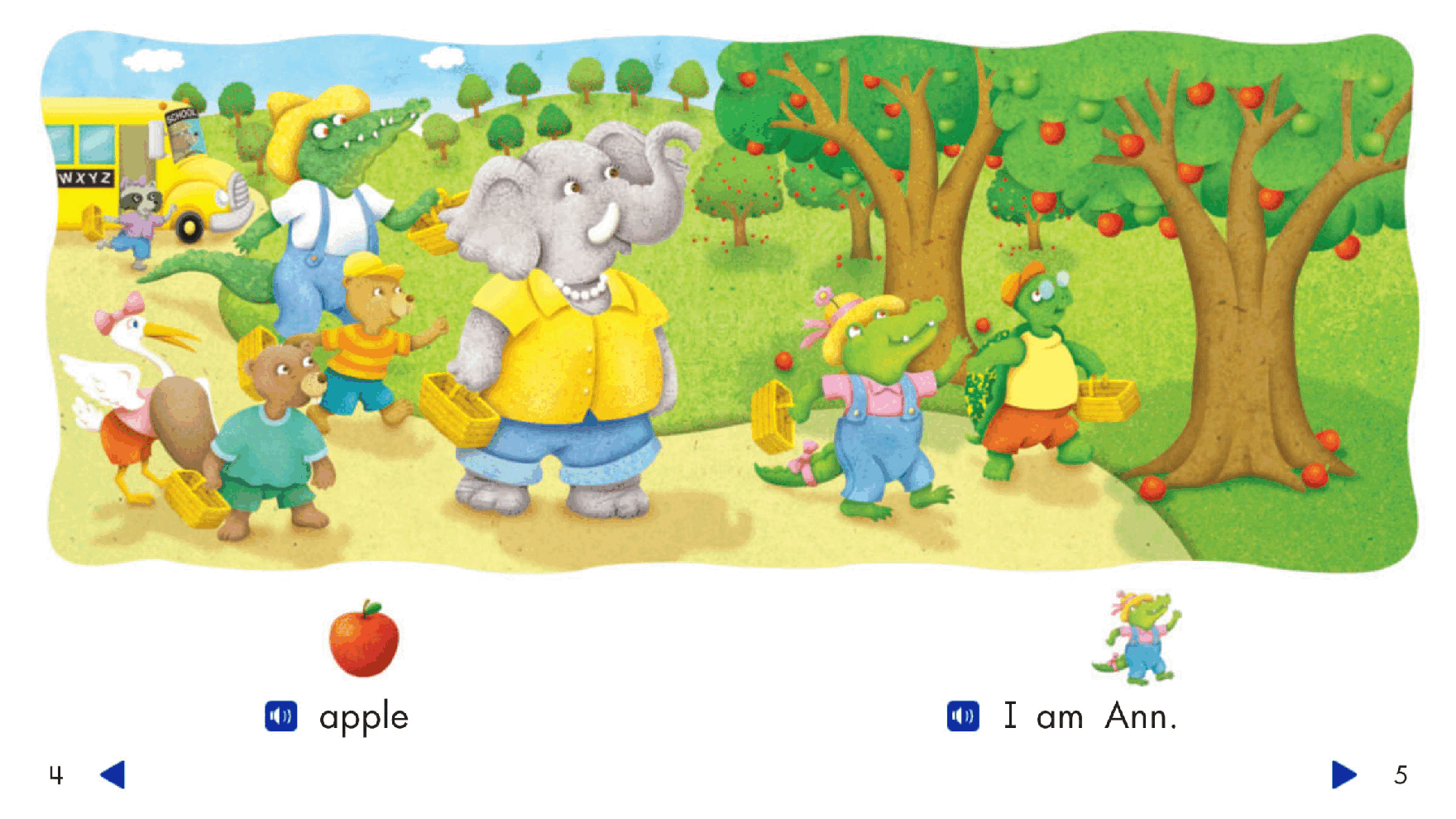 Pearson 0-6岁低幼读物Alligator Ann.pdf，第4页预览
