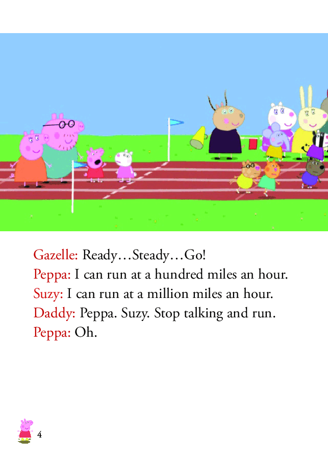 粉红猪小妹第2季53本自制绘本S2-24 Sports day.pdf,第4页预览