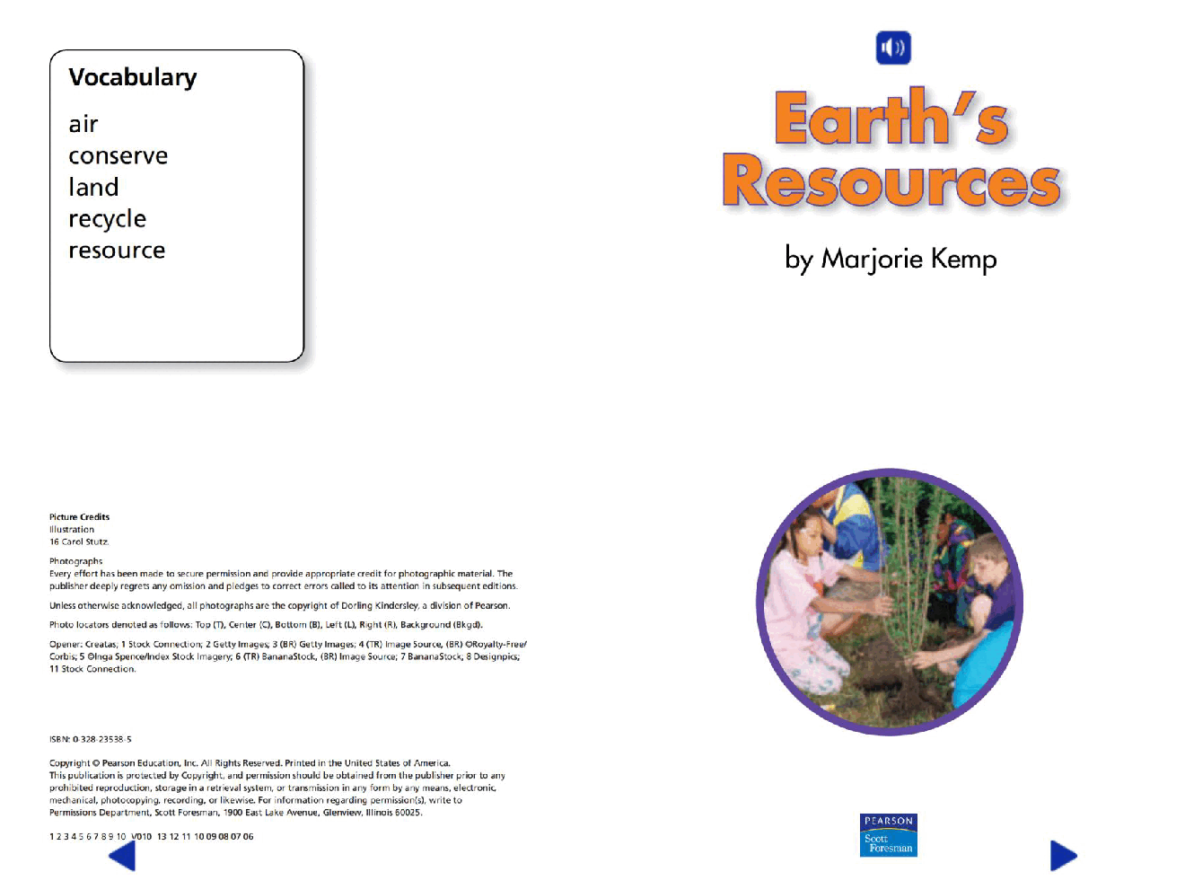Pearson 0-6岁低幼读物Earths Resources.pdf,第2页预览