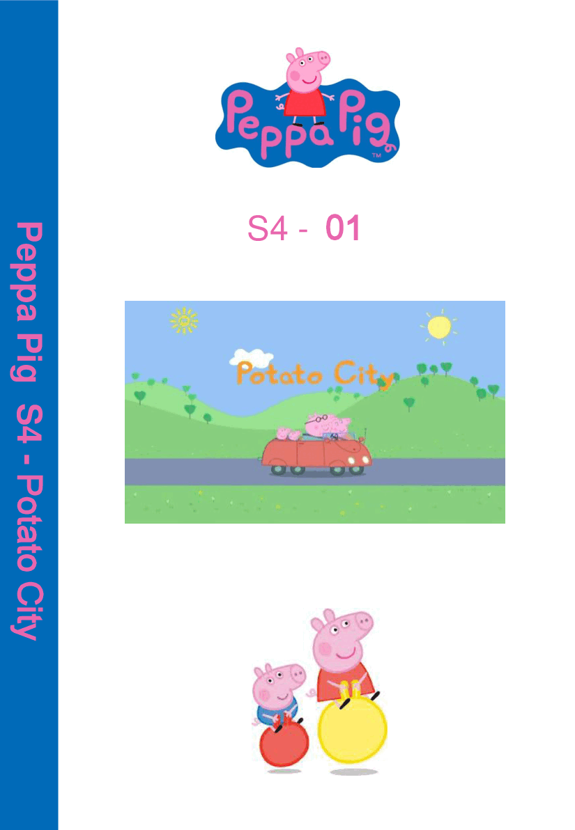 粉红猪小妹第4季10本自制绘本(共40集,每本包含4集)S4 01-04.pdf,第3页预览