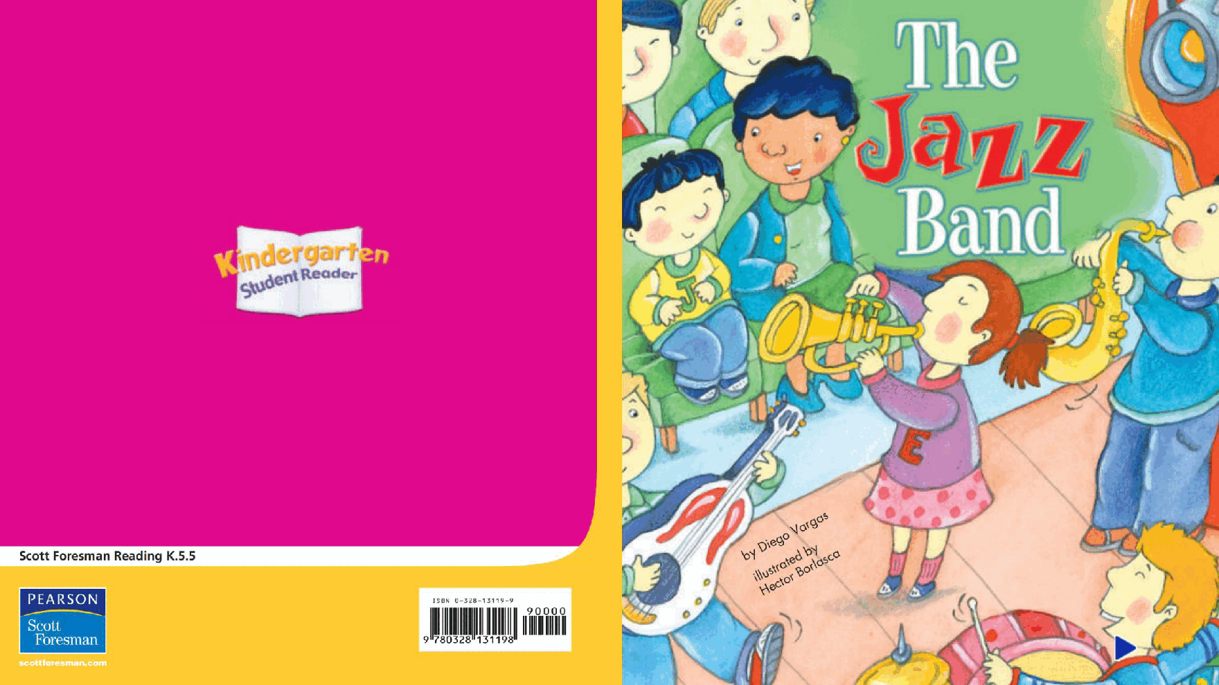 Pearson 0-6岁低幼读物K_OLR_5.5 The Jazz Band.pdf,第1页预览