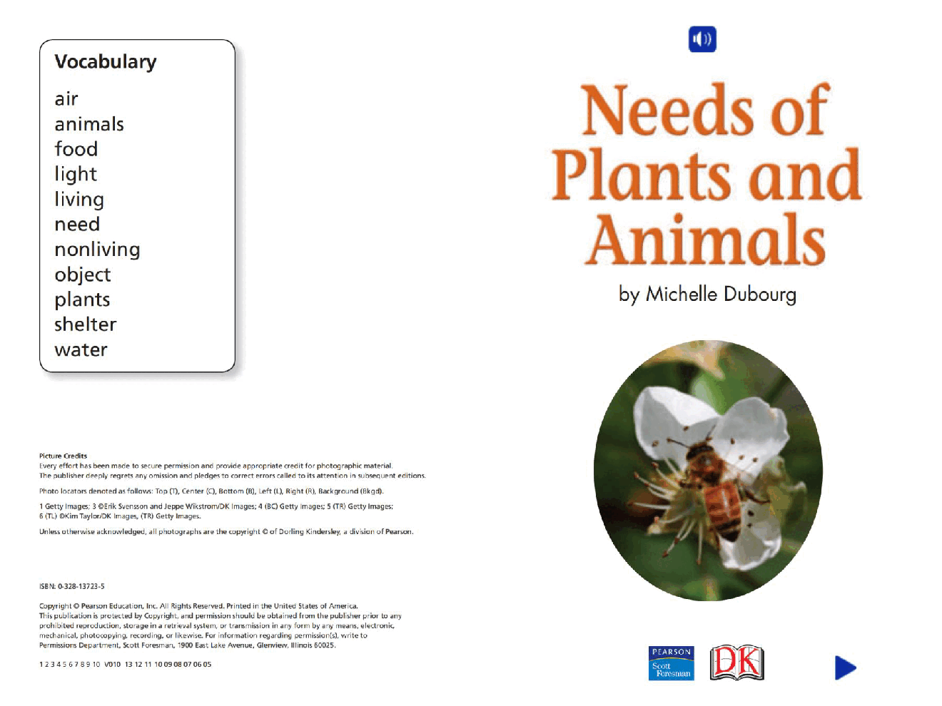 Pearson 0-6岁低幼读物Needs of Plants and Animals.pdf,第2页预览