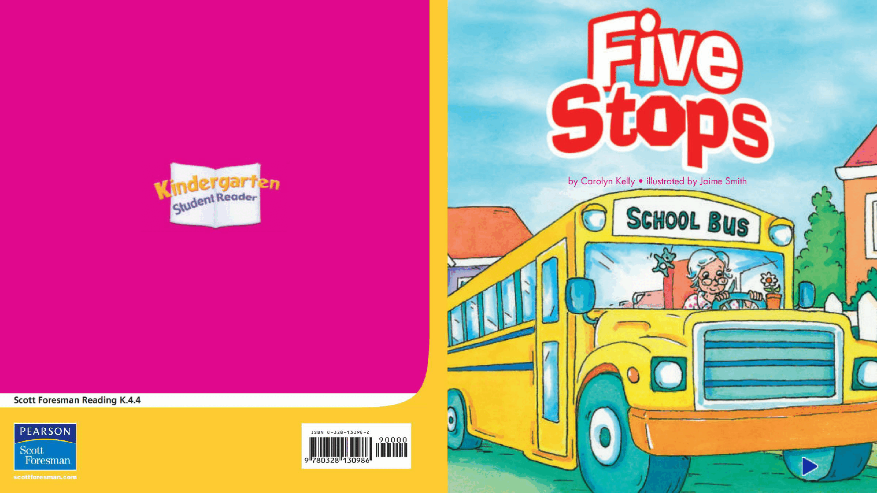 Pearson 0-6岁低幼读物K_OLR_4.4 Five Stops.pdf,第1页预览