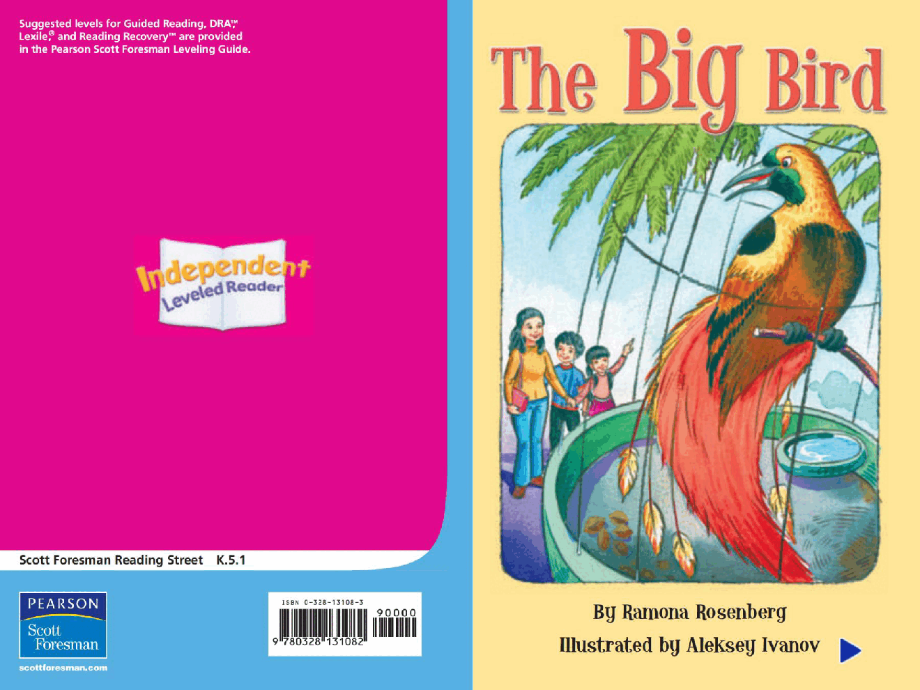 Pearson 0-6岁低幼读物The Big Bird.pdf，第1页预览