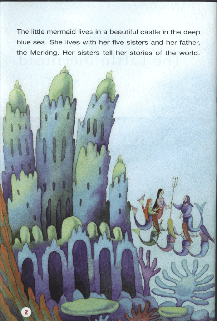 【Earlyreads】(LEVEL.3).The.Little.Mermaid.pdf,第3页预览