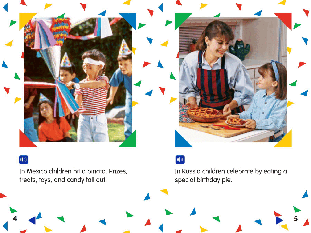 Pearson 0-6岁低幼读物Birthday Celebrations.pdf，第4页预览