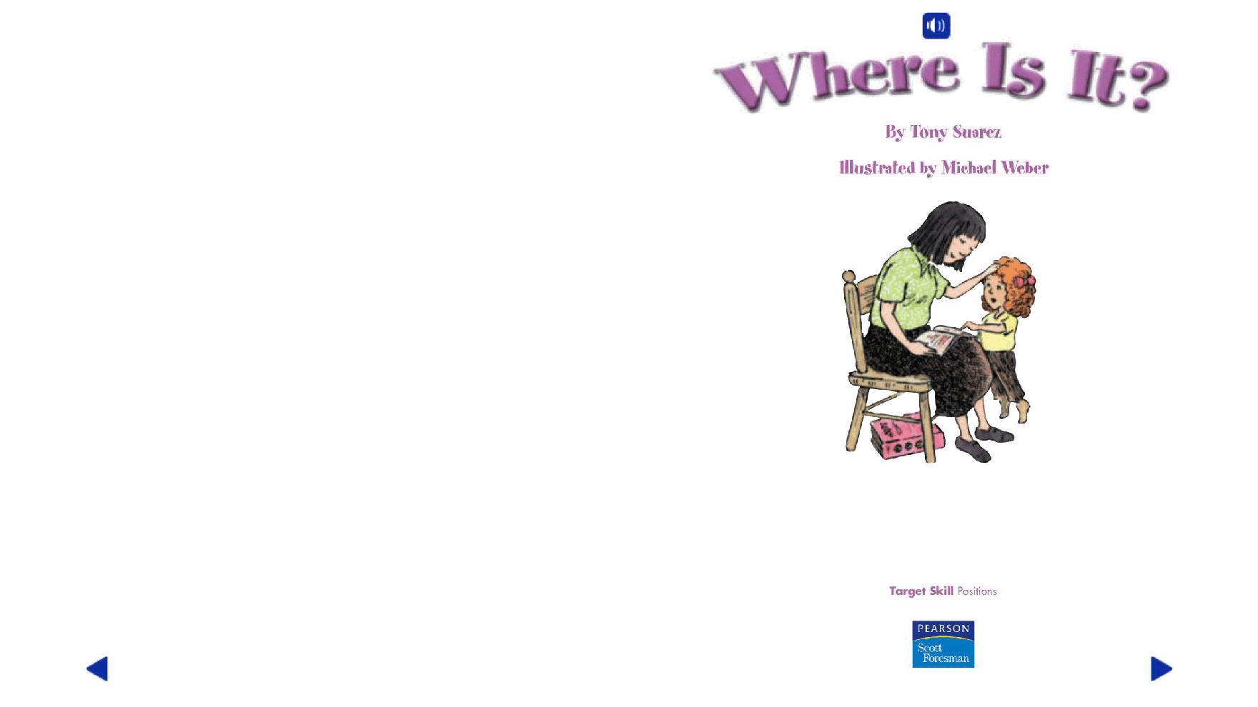 Pearson 0-6岁低幼读物Where Is It.pdf,第2页预览