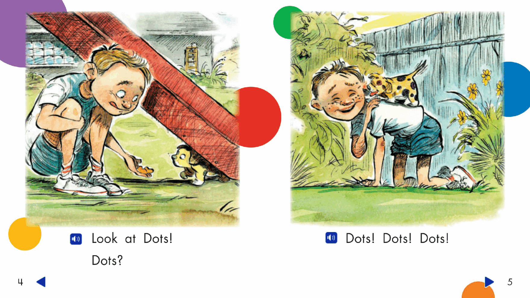 Pearson 0-6岁低幼读物Dots, Dots, Dots.pdf,第4页预览