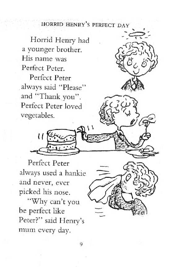 调皮的亨利英文绘本01 Horrid Henry's Perfect Day.pdf,第4页预览
