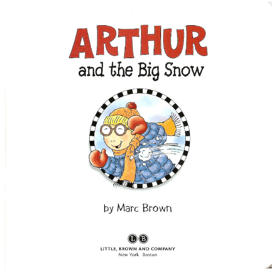 Arthur色彩更亮的系列—Arthur_and_the_big_snow.pdf,第3页预览