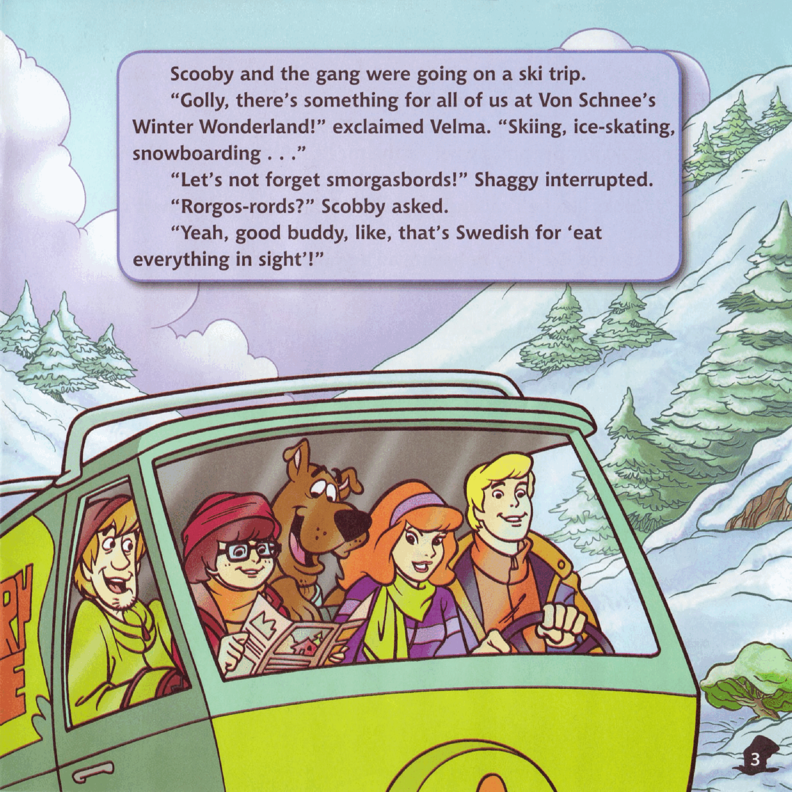 Scooby Doo! and the Scary Snowman Scholastic 2009-Feb 28p c2c (Brainiac).pdf,第4页预览