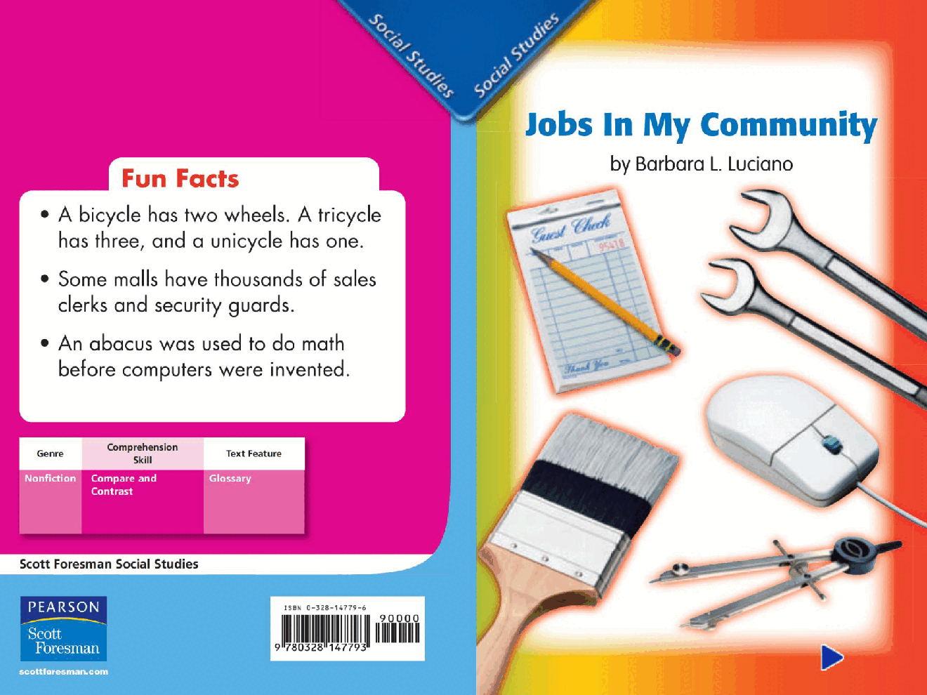 Pearson 0-6岁低幼读物Jobs in My Community.pdf,第1页预览