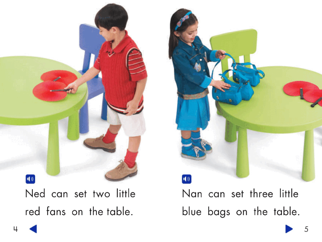 Pearson 0-6岁低幼读物Reds and Blues.pdf,第4页预览