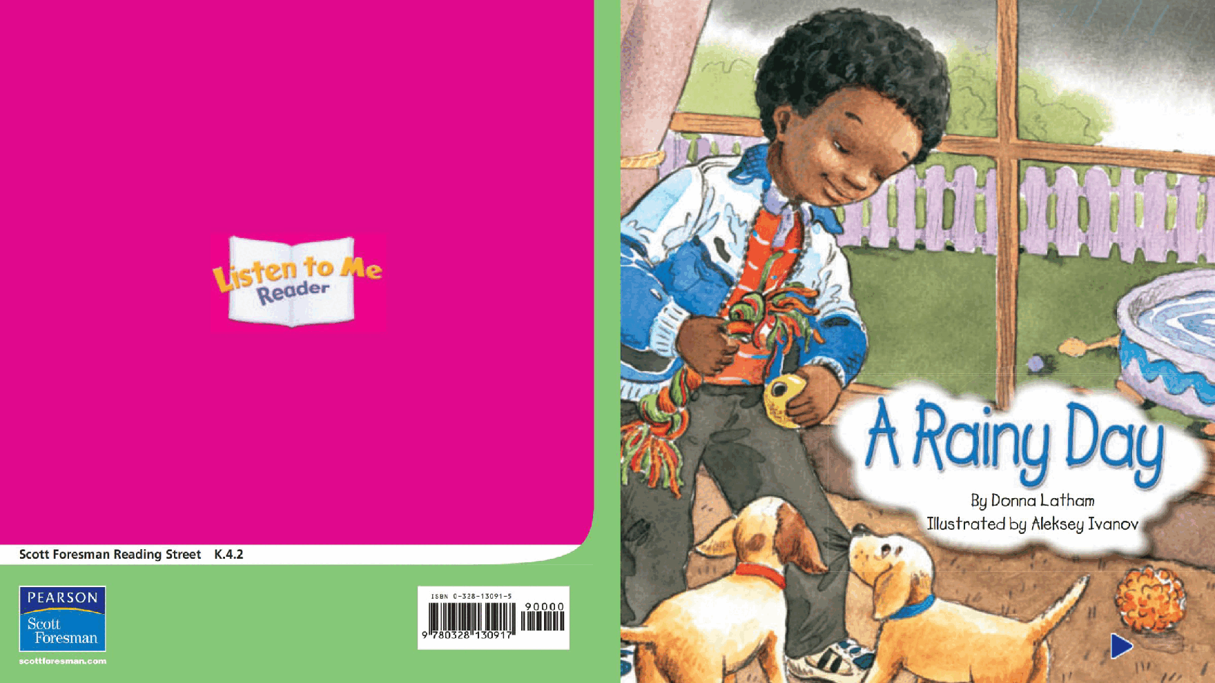 Pearson 0-6岁低幼读物A Rainy Day.pdf，第1页预览