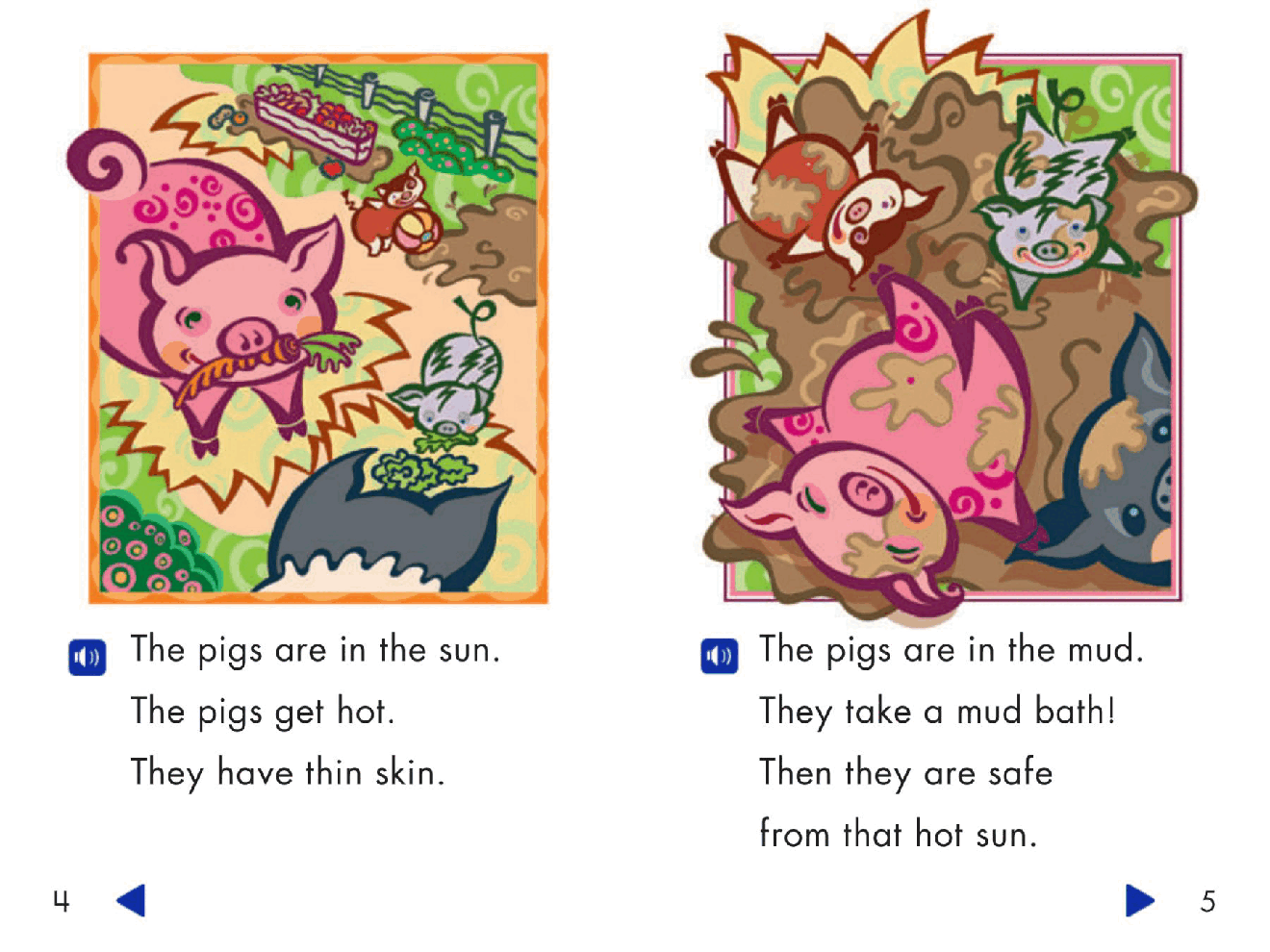 Pearson 0-6岁低幼读物A Pig's Life.pdf，第4页预览